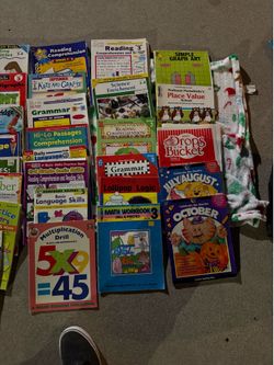 Elementary second and third grade teacher workbook supplies