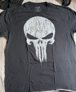 Men’s Marvel Punisher Shirt | Size L