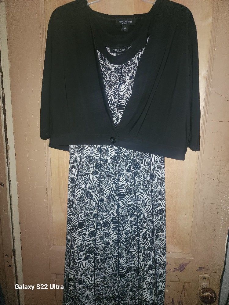 Dress With Cardigan