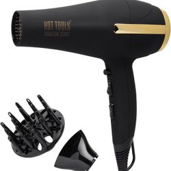 Hot Tools Pro Signature Ionic Ceramic Hair Dryer | Lightweight with Professional Blowout Results