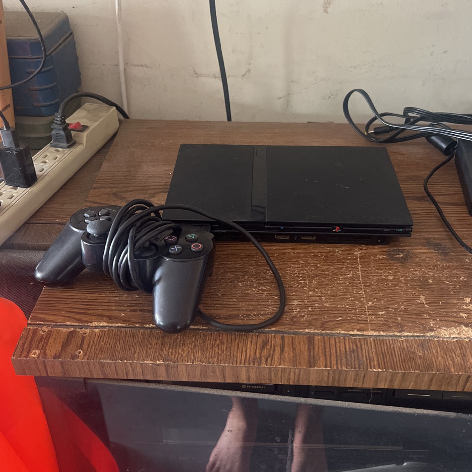 Slim Ps2  Newish Includes Memory Card And Controller 