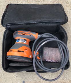Ridgid R2601 Orbital Palm Sander 5 inch variable speed