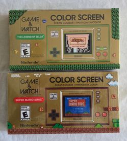 Nintendo Game & Watch - Super Mario Bros + The Legend of Zelda