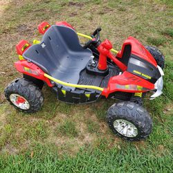 Power Wheels Dune Racer,  Red, 5mph, 12-volt battery and charger Are Not Included 