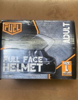 Fuel Adult Full Face Helmet Size Large