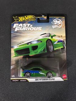 Hot wheels fast and furious 1995 Mitsubishi eclipse chase