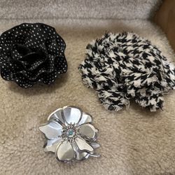 Set of Decorative Brooches/Pins $2/broach