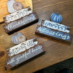 Fall Decor 3 Set