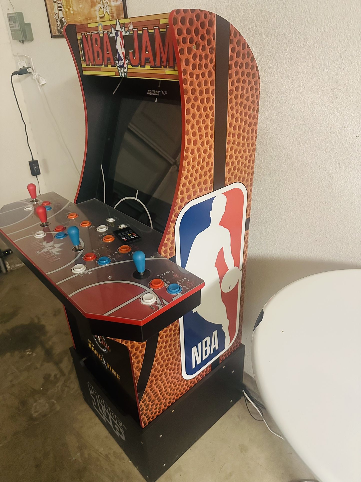 NBA Jam Arcade 1up Machine
