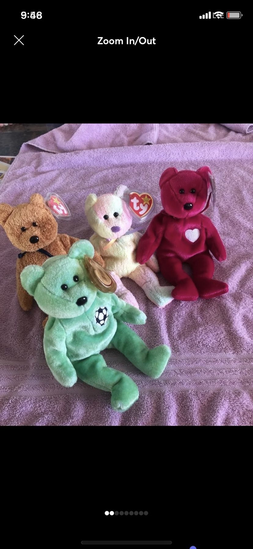 Ty beanie babies