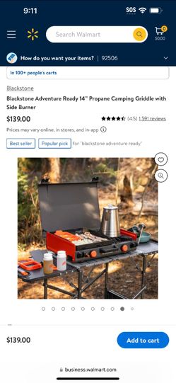 Blacktone Camping new in box