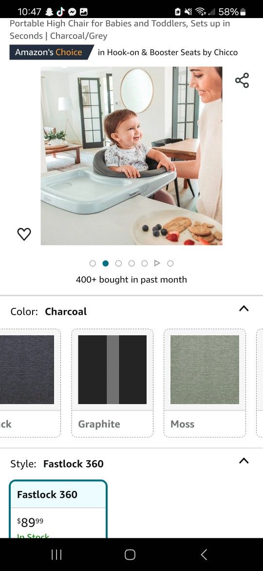 Table High Chair