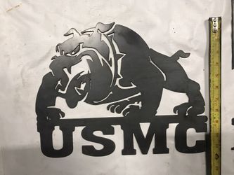 USMC- Marines Corp steel sign