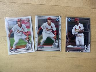 Cardinals Bowman Prospect Baseball Cards 