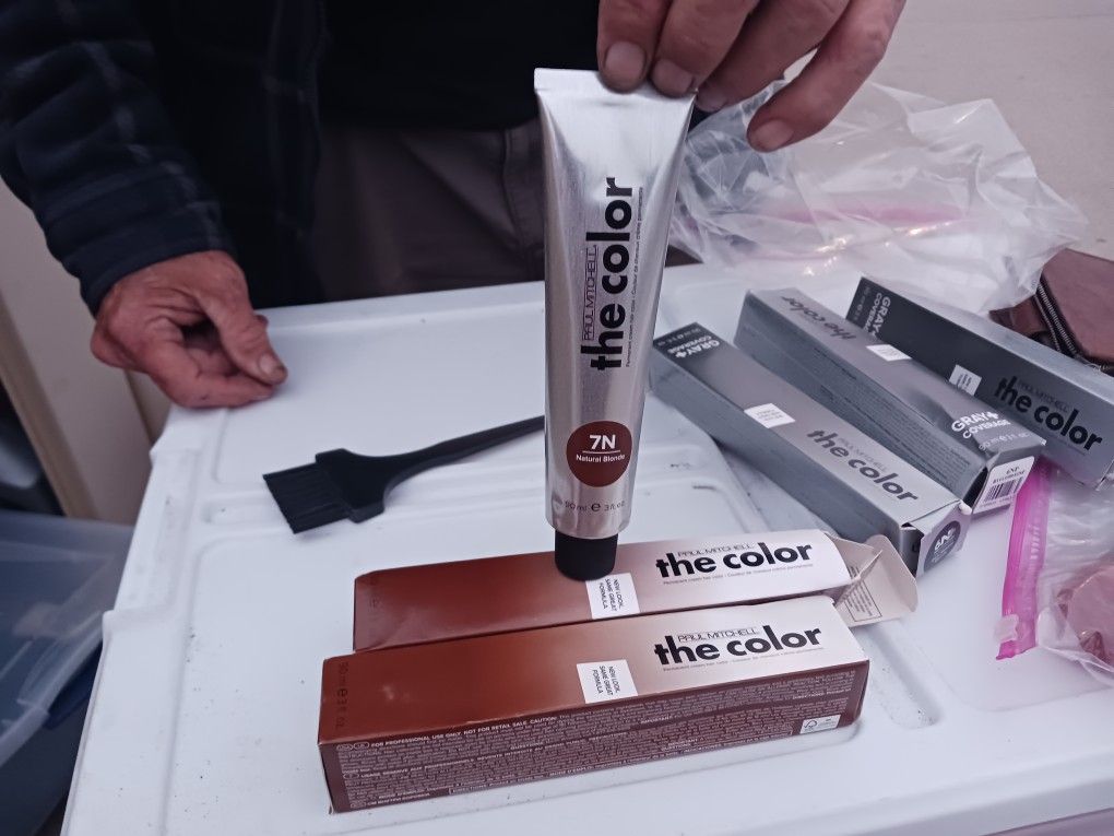 Paul Mitchell Hair Color  7N & 6N+