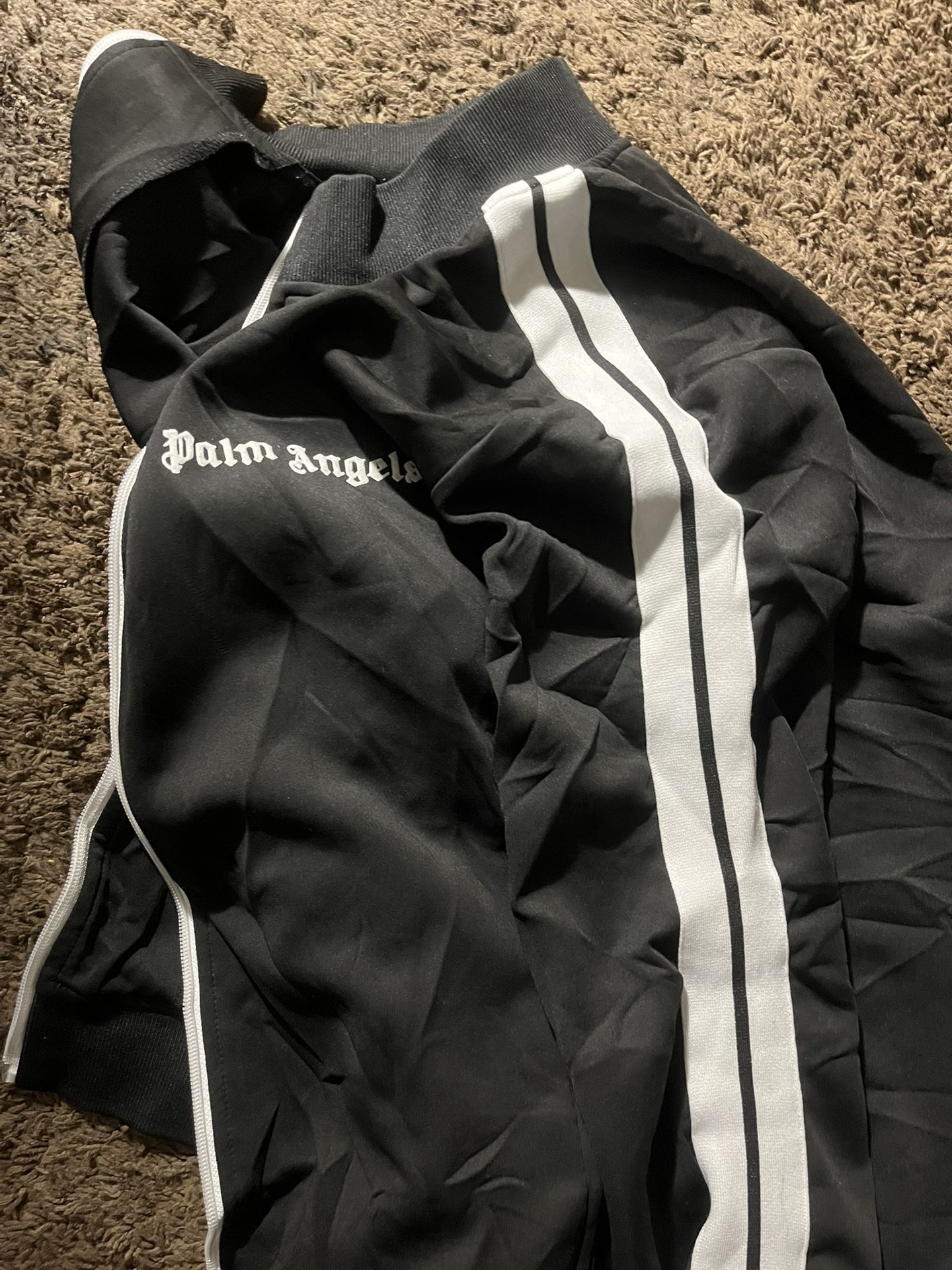 Black and White Palm Angles Tracksuit