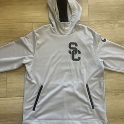 Nike Grey USC Trojans Pullover Hoodie