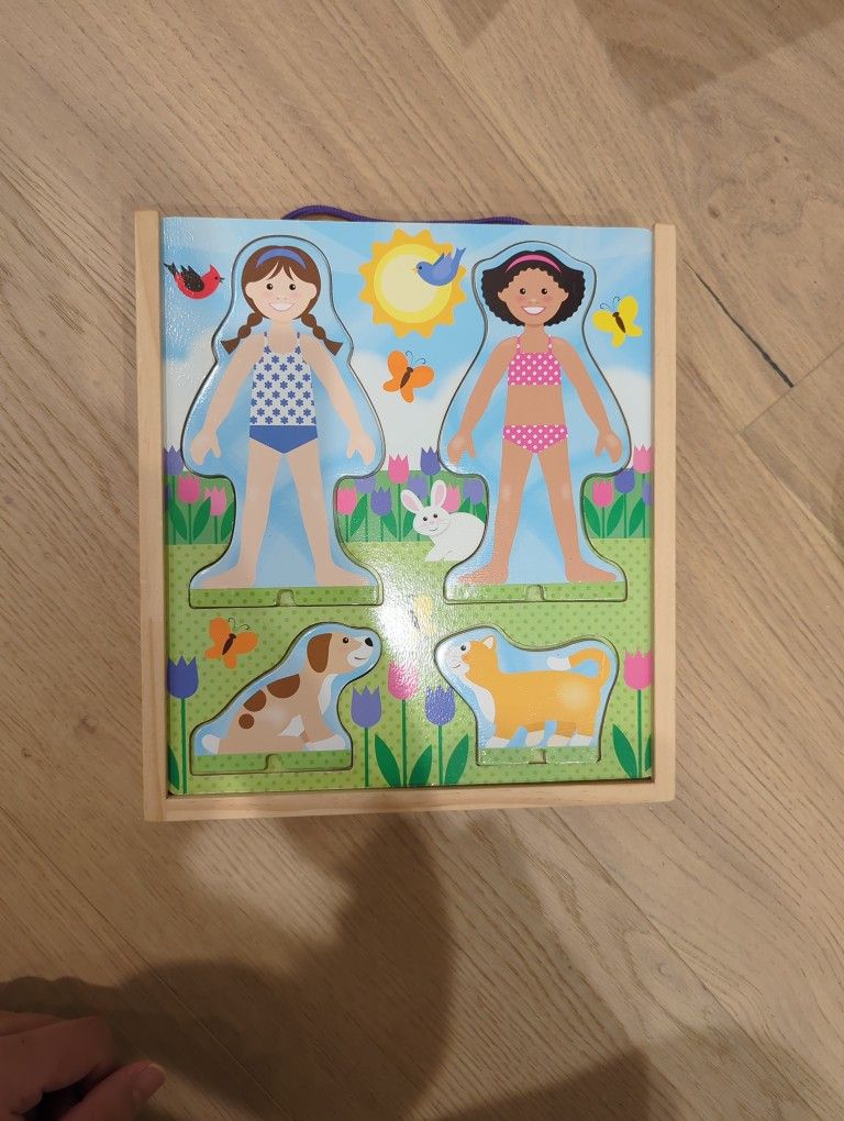 Magnetic Clothes Changing Toy