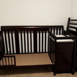 5-in-1 convertible baby crib