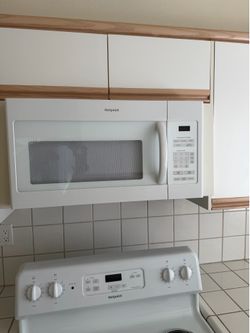 Hotpoint over the range microwave