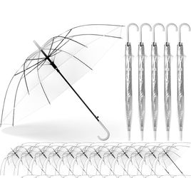 25 Clear Umbrella’s / New in Box