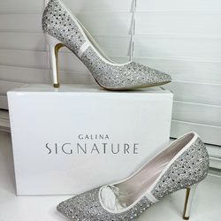 Gallina Signature Pumps With All Over Crystals, New