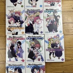 Miss Kobayashi’s Dragon Maid Manga Lot - English Set + Special 
