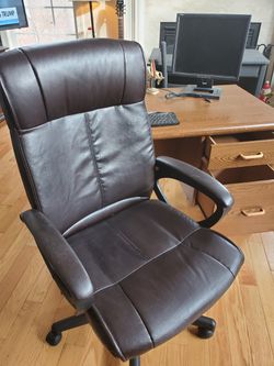 Desk with free chair and stand