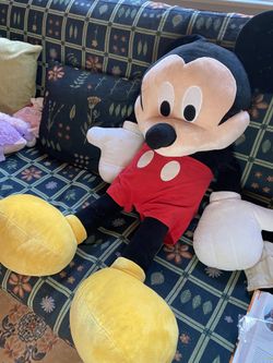 Disney Junior Mickey Mouse 40 Inch Giant Plushy Stuffed Animal For Kids