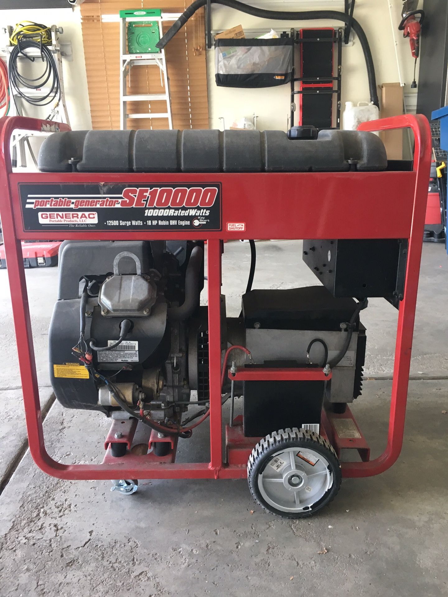 Generac 10000 Watt Portable Generator