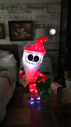 Rare. Jack Skellington As SandyClaws.          This Is Not An Inflatable!
