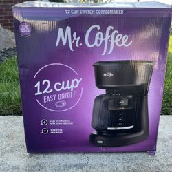 Mr Coffee 12-Cup Switch Coffee Maker BRAND NEW