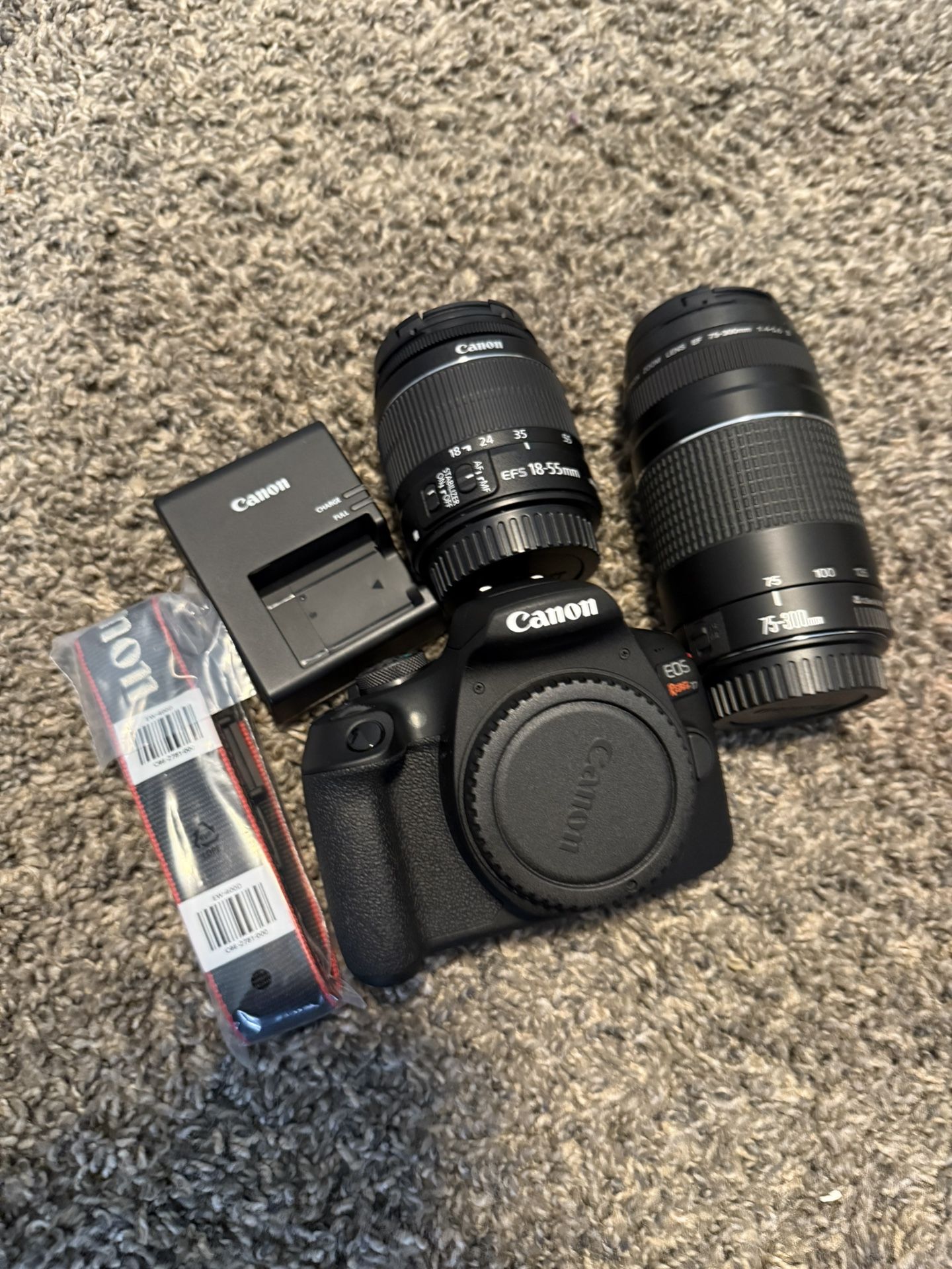 Canon EOS Rebel T7 EF18-55mm Double Zoom Kit