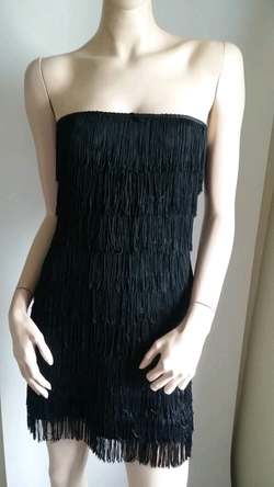 Express Bebe Dress Fringes XS 2