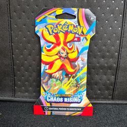 Pokemon Chaos Rising Sleeved Booster Pack