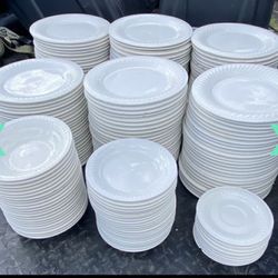 Gibson Imperial Braid commercial grade vintage  dish set (Qty 650 pcs)   I get abandoned storage items regularly. Get in touch to learn more  Everyday