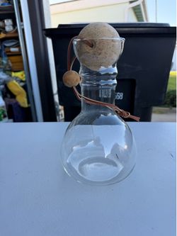 Vintage Pyrex 8010 glass wine decanter