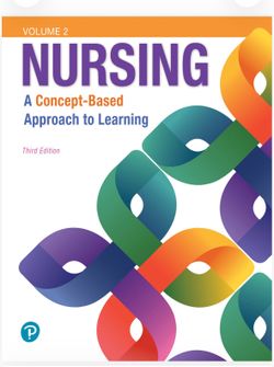 Nursing A Concept Based Approach to Learning Vol 2