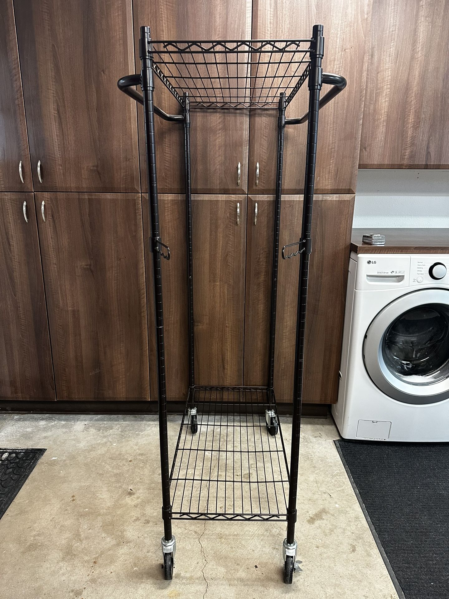 Better Homes & Gardens Double Hanging Garment Rack, 38.2Wx 23.6Dx 66.1H