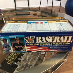 1987 Fleer Baseball Glossy Tin Factory Set