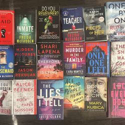 Books For Sale - $5 For Paperback / $7 For Hardcover