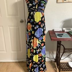 Guess Floral Strapless maxi dress Size Small 4/6