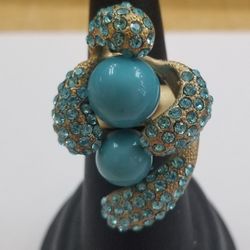 Plated Fashion Rinestone Ring