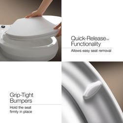2-ELONGATED TOILET SEATS