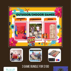 Giant Outdoor/Indoor Games 