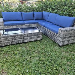 New And Assembled Modular Outdoor Patio Set