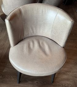 Room and Board Leather dining Chairs