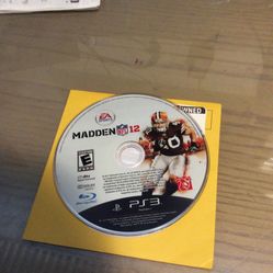 Ps3 Madden NFL 12