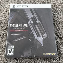Resident Evil Requiem Deluxe Edition + Steelbook PS5 NEW/SEALED