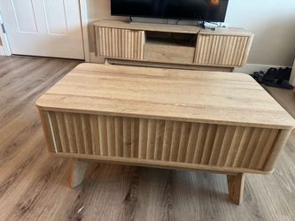Coffee table + tv stand